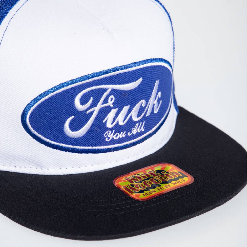 Queen Kerosin Snapback Cap «Fuck You All» Meist gekauft