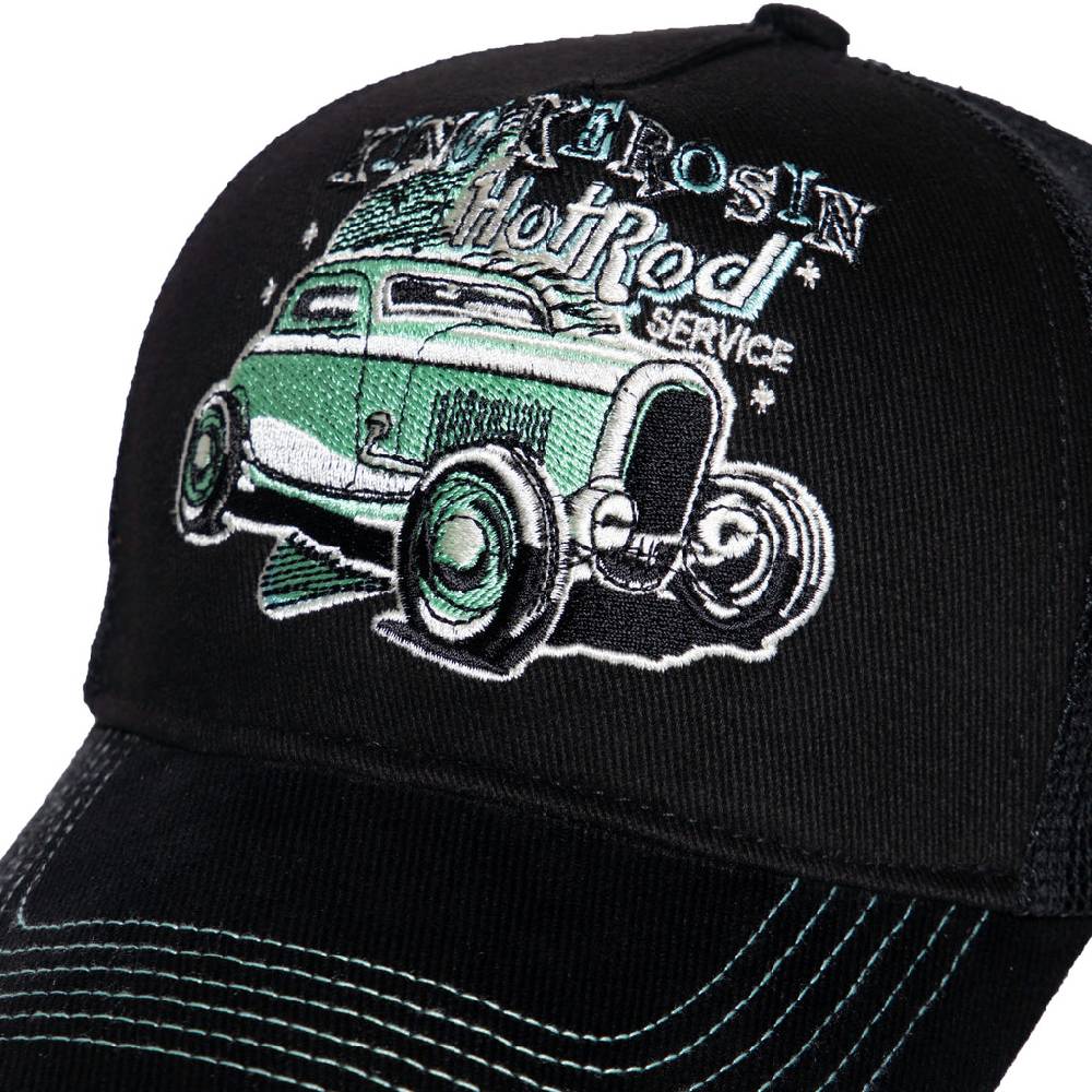 Queen Kerosin Trucker Cap «Hot Rod Service» Auslauf