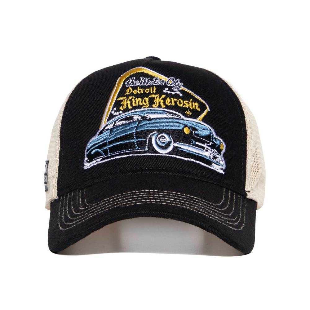 Queen Kerosin Trucker Cap «Detroit Greaser» Verkauf