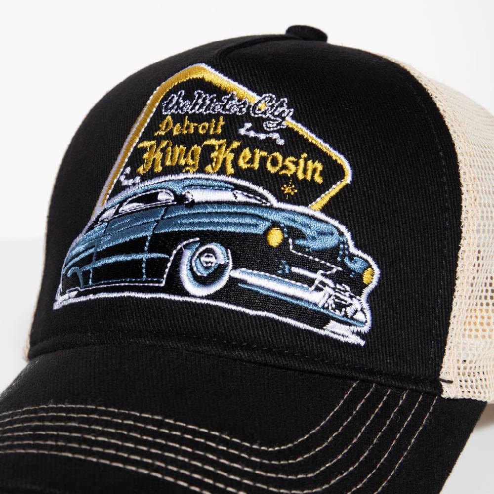 Queen Kerosin Trucker Cap «Detroit Greaser» Verkauf