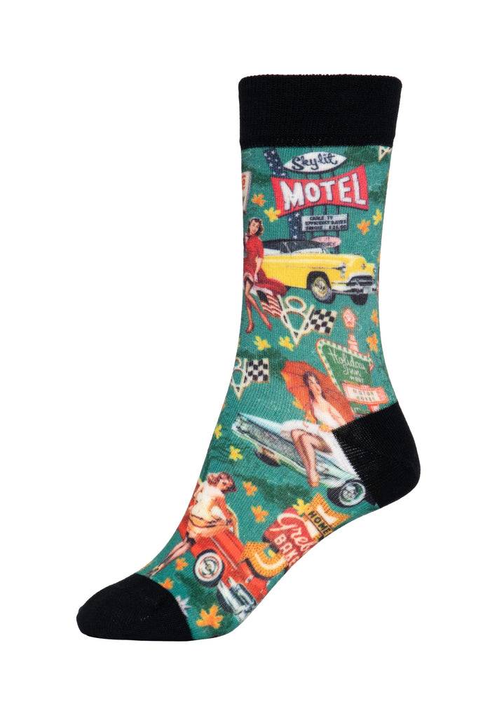Queen Kerosin Socken «50s Flashback» Hotsell