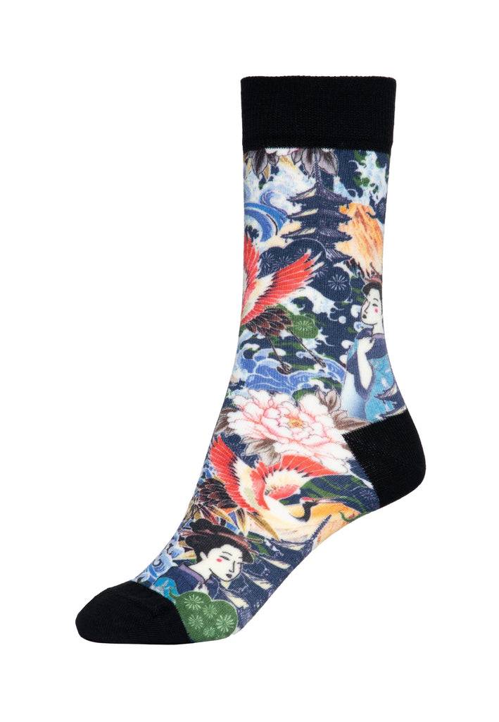 Queen Kerosin Socken «Japan Spirit» Schlussverkauf
