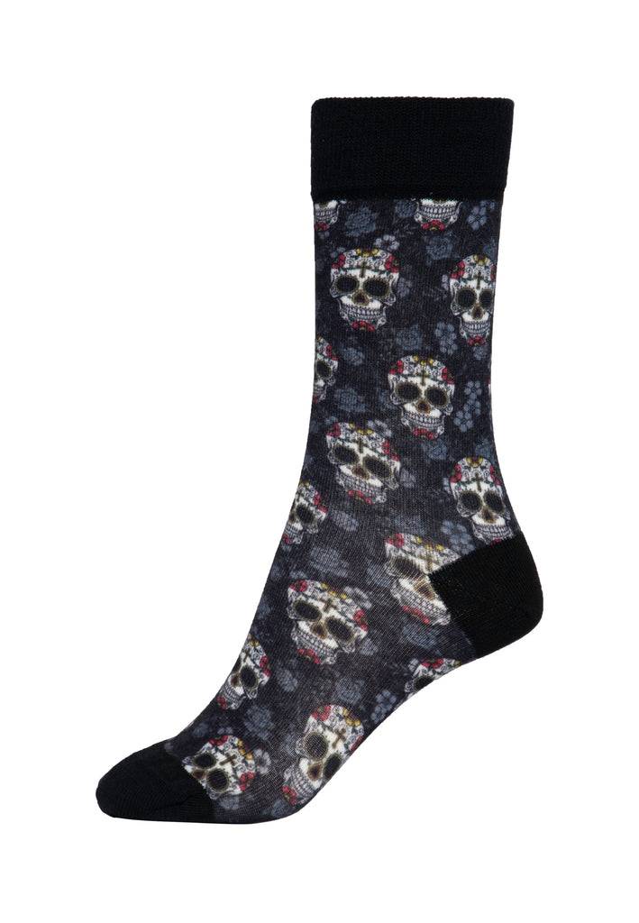 Queen Kerosin Socken «Sugar Skull» Meist gekauft