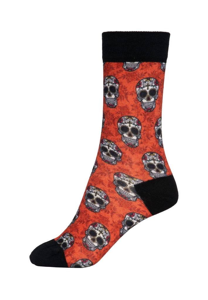 Queen Kerosin Socken «Sugar Skull» Meist gekauft