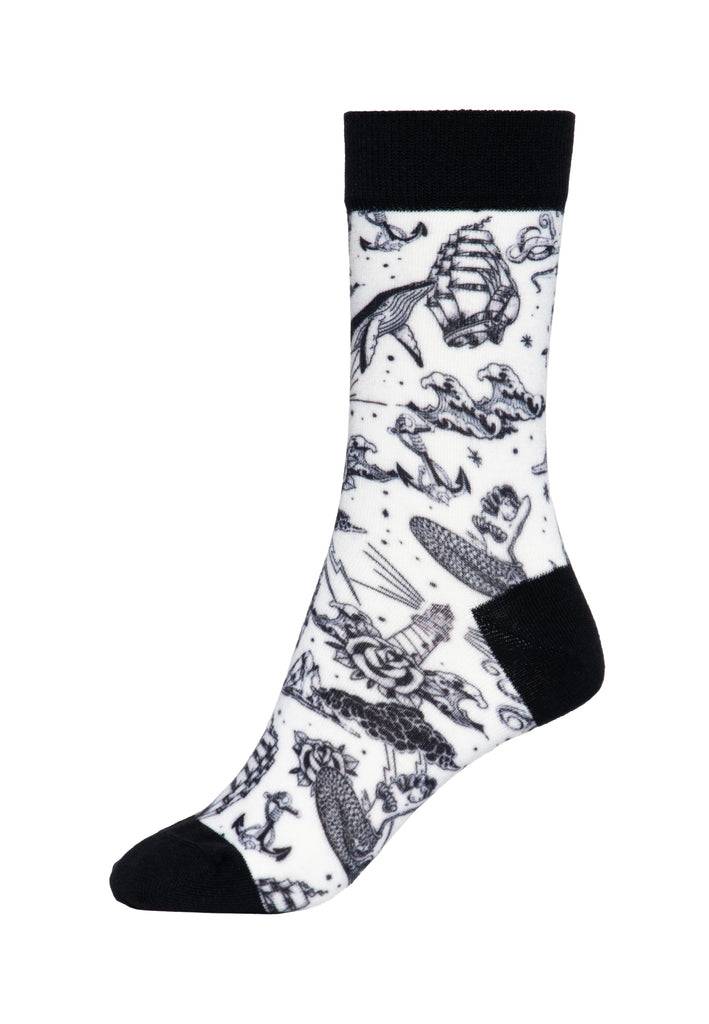 Queen Kerosin Socken «Sailor» Blitzverkäufe