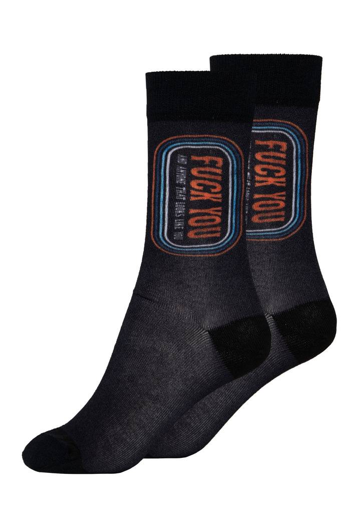 Queen Kerosin Socken «Fuck You» Auslauf