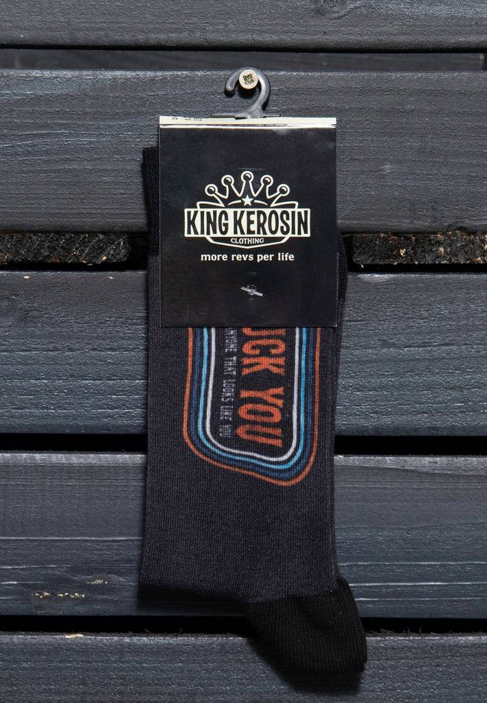 Queen Kerosin Socken «Fuck You» Auslauf