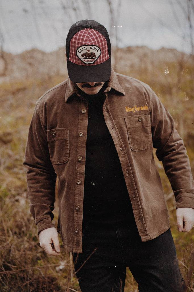 Queen Kerosin Workwear Hemd «Split The Road» im Angebot