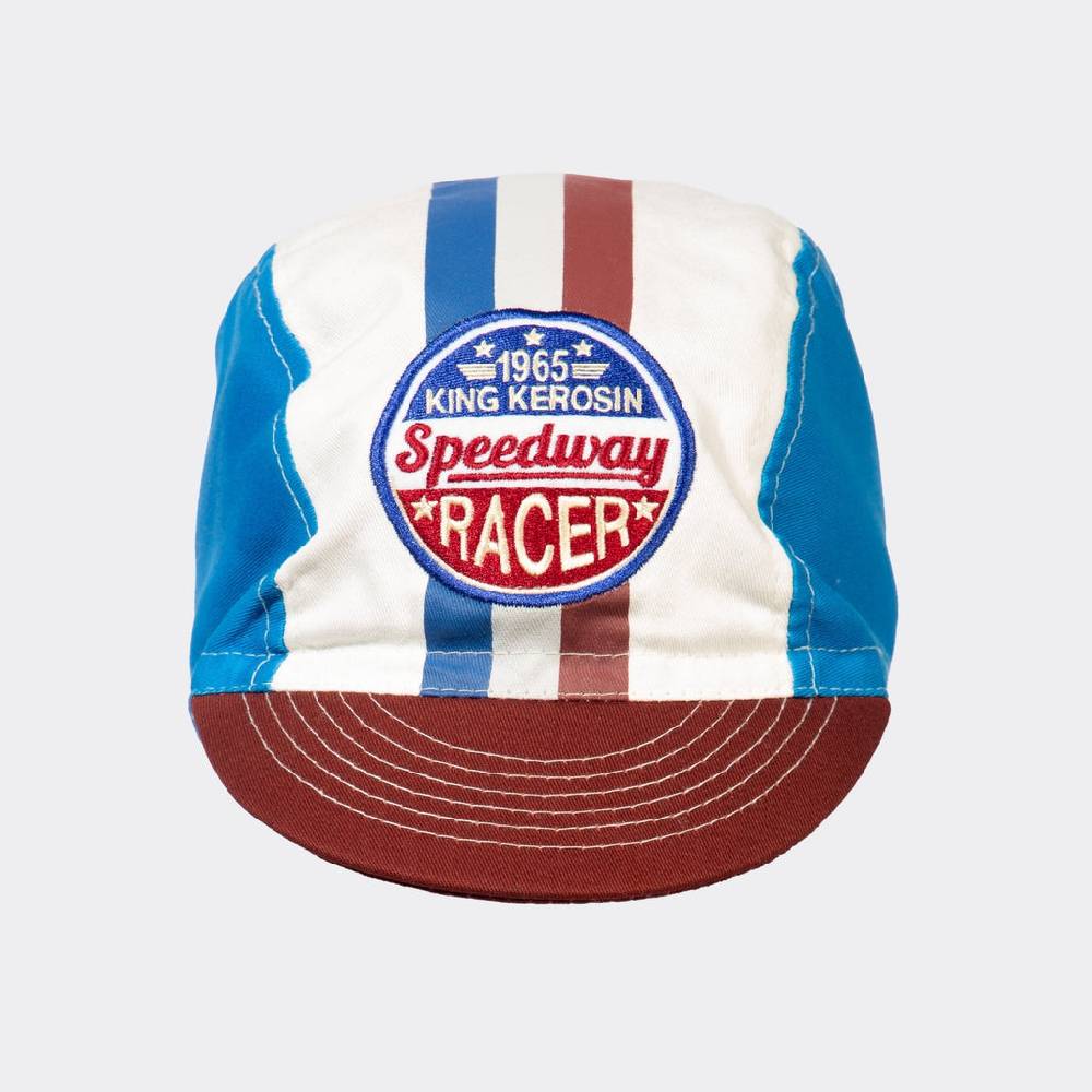 Queen Kerosin Cycling Cap «Speedway Racer» Günstiger Verkauf