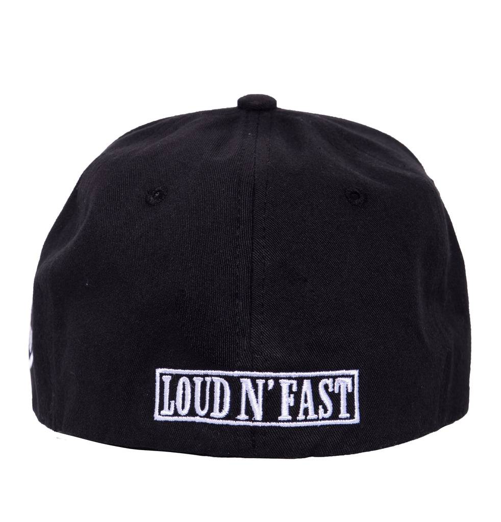 Queen Kerosin Snapback Cap mit Print auf der Schirmunterseite Gummizug «FTW» Fabrikverkauf