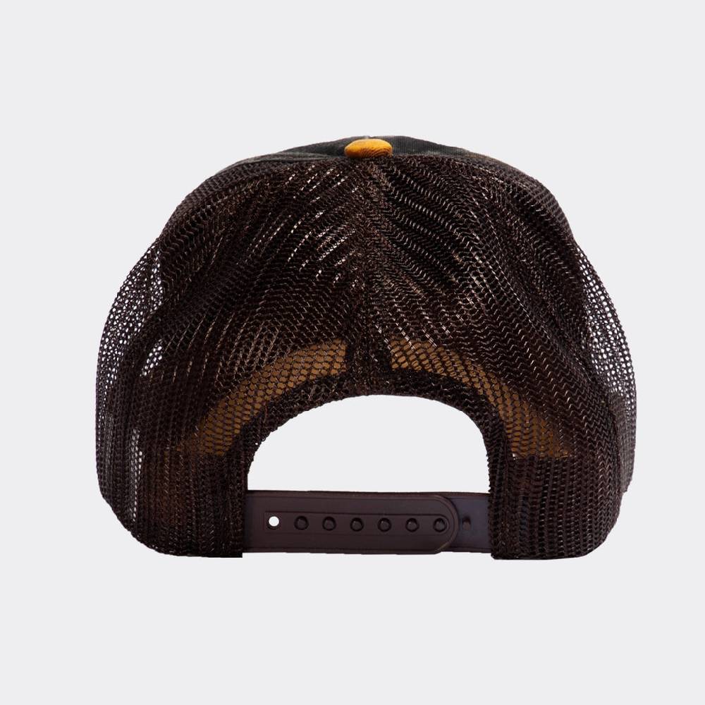 Queen Kerosin Trucker Cap im Used-Look «Road Runners» Blitzverkäufe