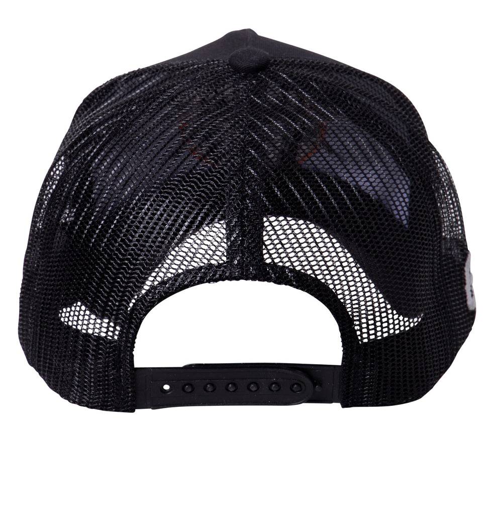 Queen Kerosin Trucker Cap mit rebellischer Front-Stickerei «Devil Speed» Hotsell