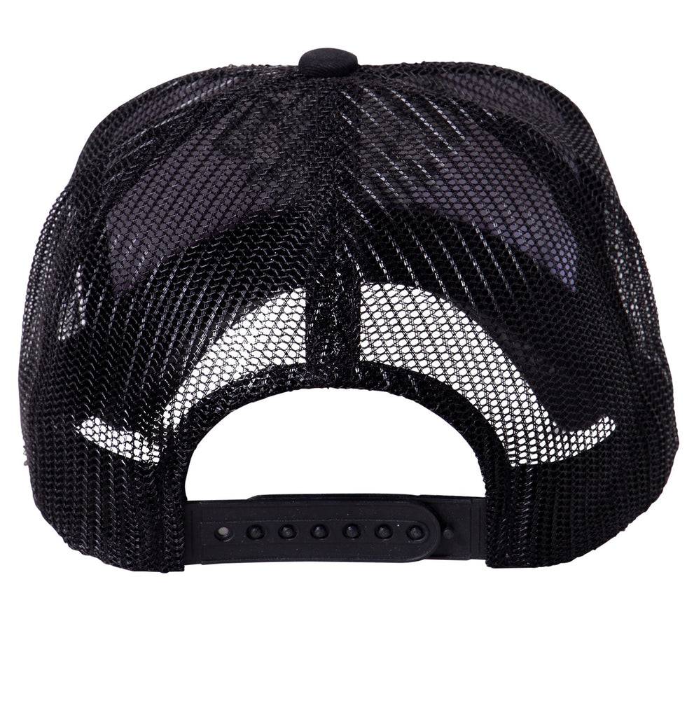 Queen Kerosin Trucker Cap mit Front-Stickerei «Don't Tread On Me» Schlussverkauf