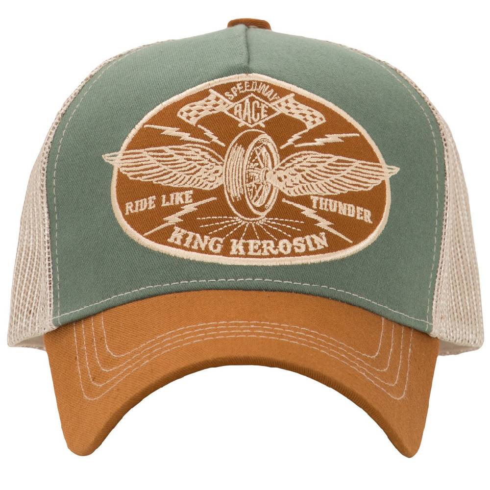 Queen Kerosin Trucker Cap »Ride like Thunder «Ride like Thunder» Fabrikverkauf