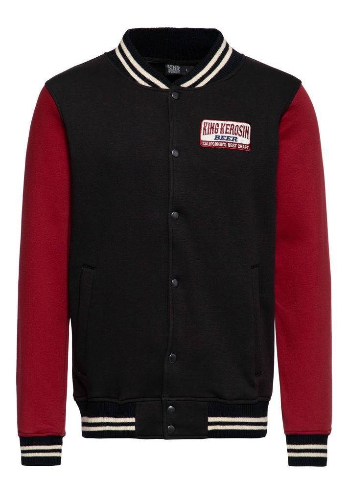 Queen Kerosin College Jacke «Beer» im Angebot