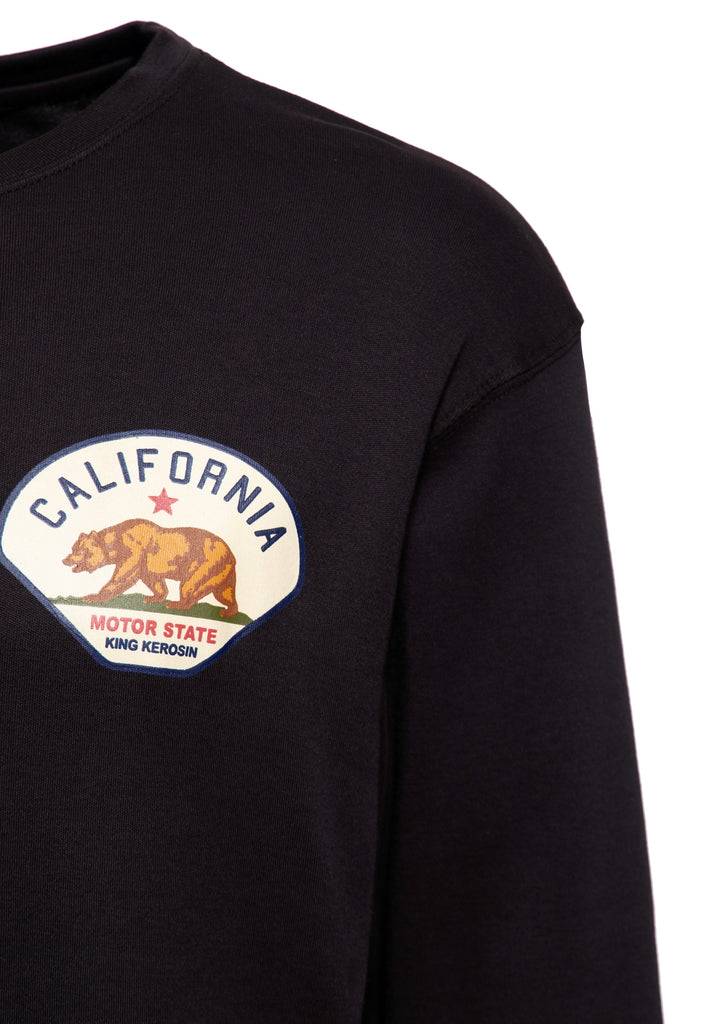 Queen Kerosin Langarmshirt «California Motor State» Günstiger Verkauf