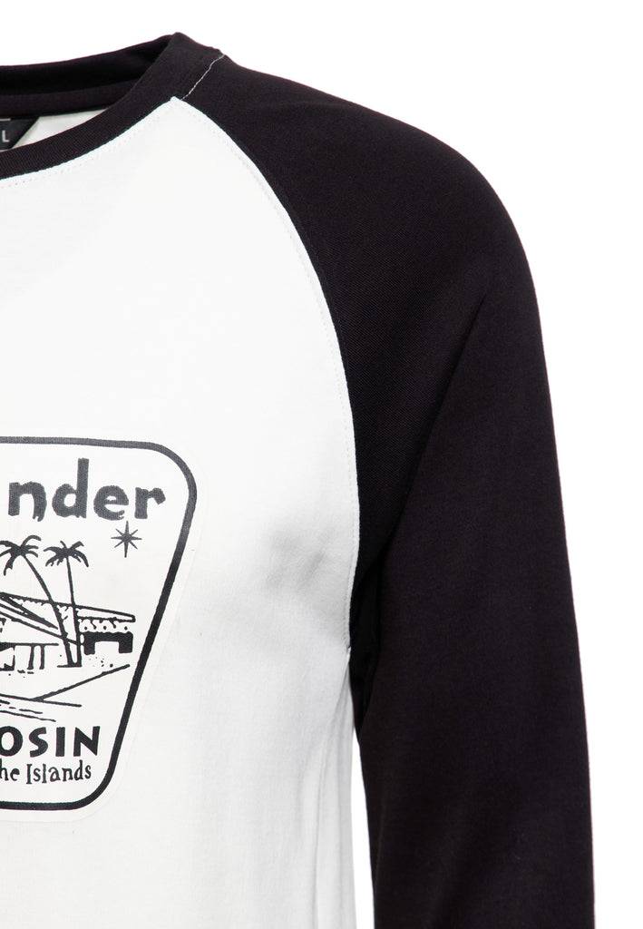 Queen Kerosin Langarmshirt «The Islander» Fabrikverkauf