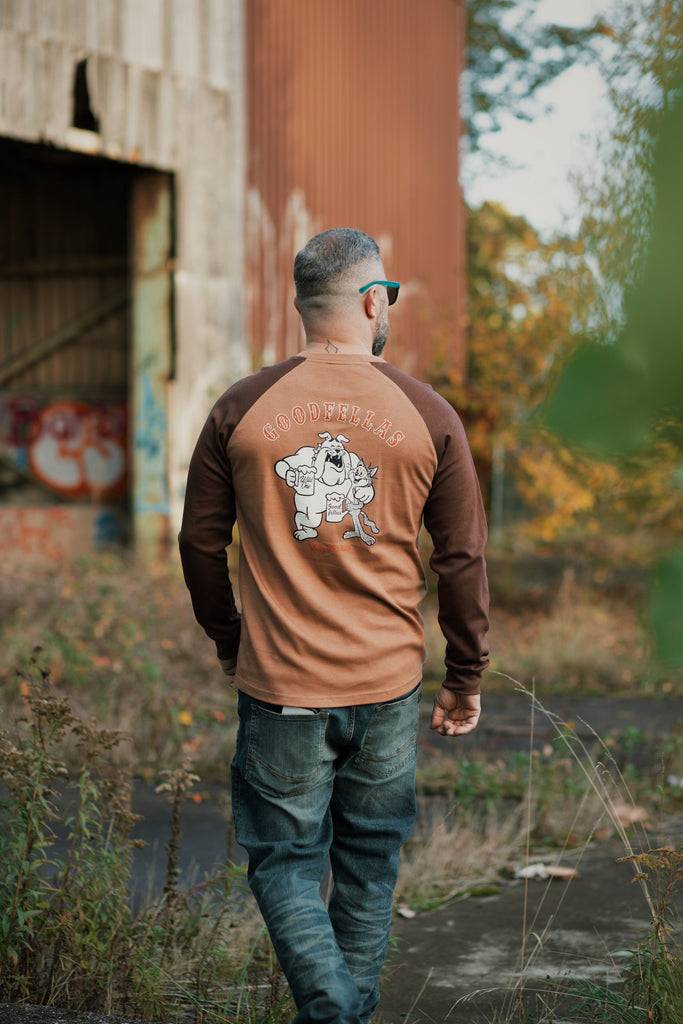 Queen Kerosin Langarmshirt «Good Fellas» Meist gekauft