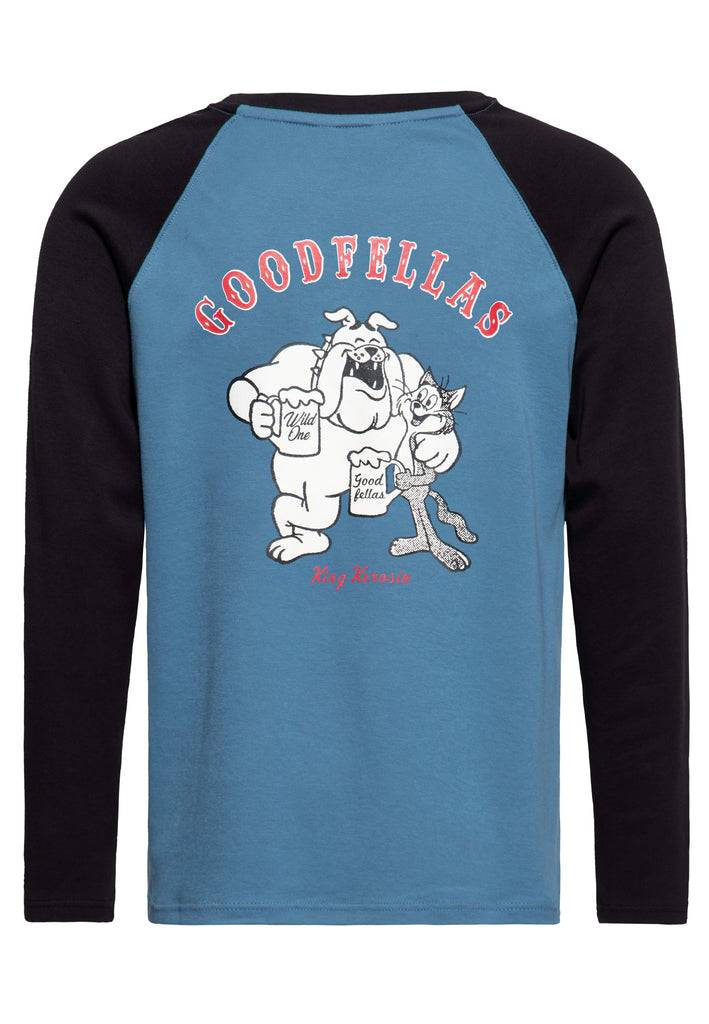 Queen Kerosin Langarmshirt «Good Fellas» Meist gekauft