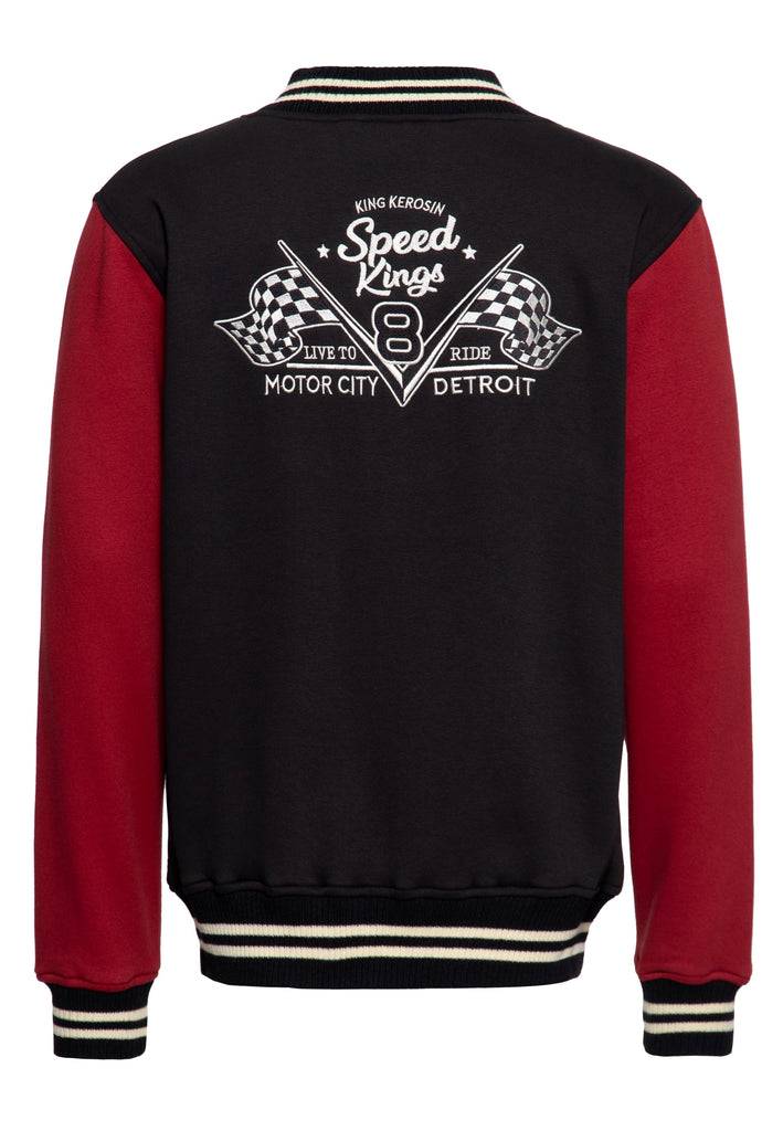 Queen Kerosin Collegejacke «Speed Kings V8»