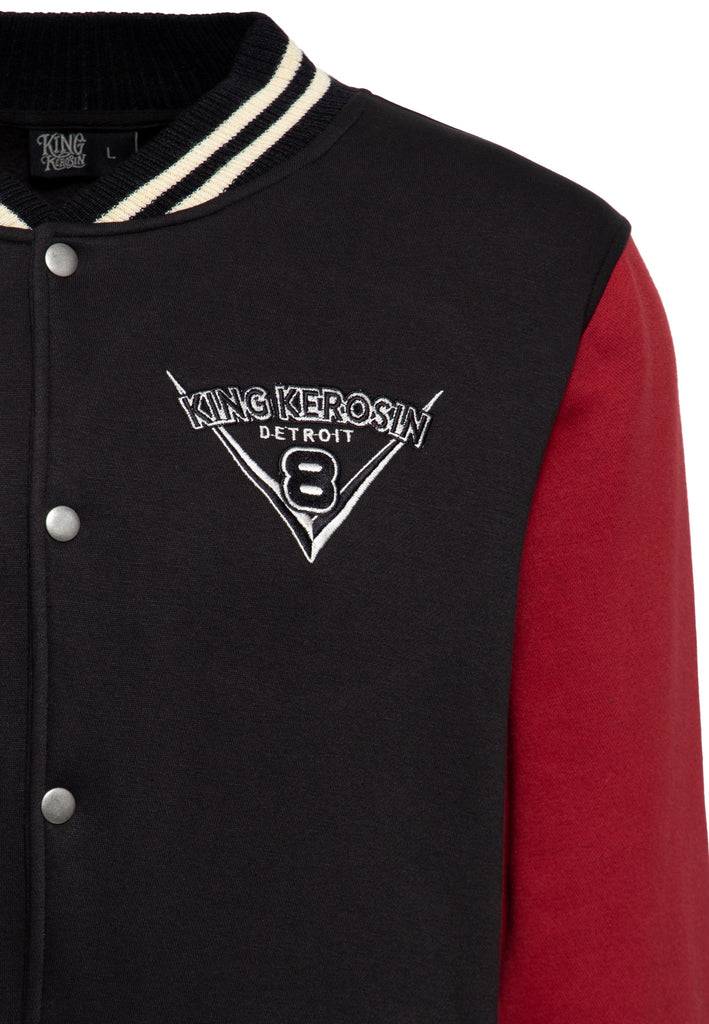 Queen Kerosin Collegejacke «Speed Kings V8» im Angebot