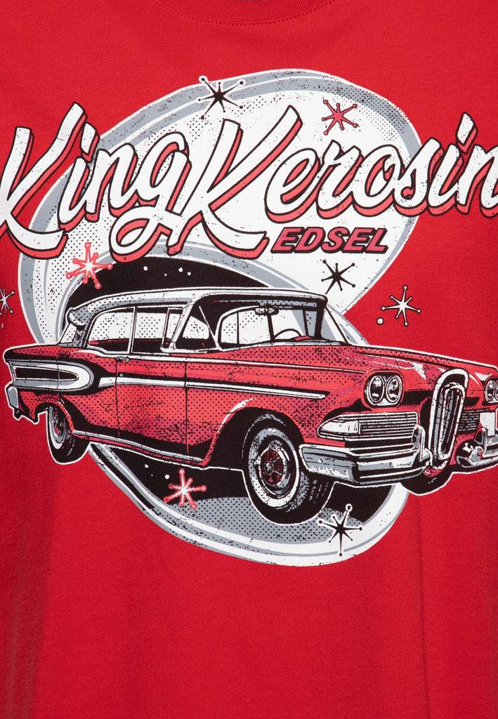 Queen Kerosin Print T-Shirt «Edsel» Auslauf