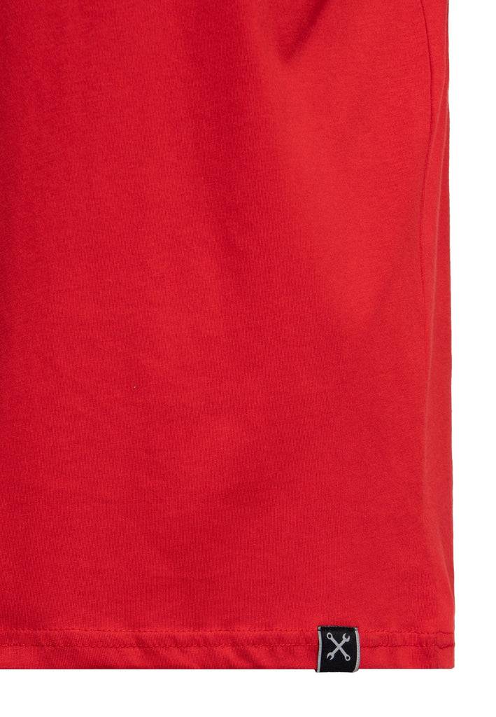 Queen Kerosin Print T-Shirt «Edsel» Auslauf
