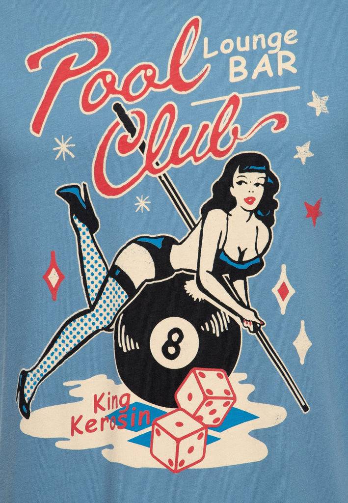 Queen Kerosin T-Shirt «Pool Club» Verkauf