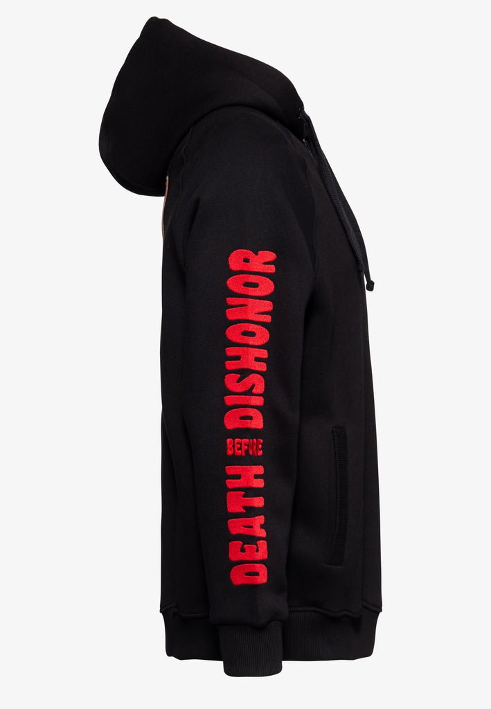 Queen Kerosin Sweatjacke «Red Baron» im Angebot