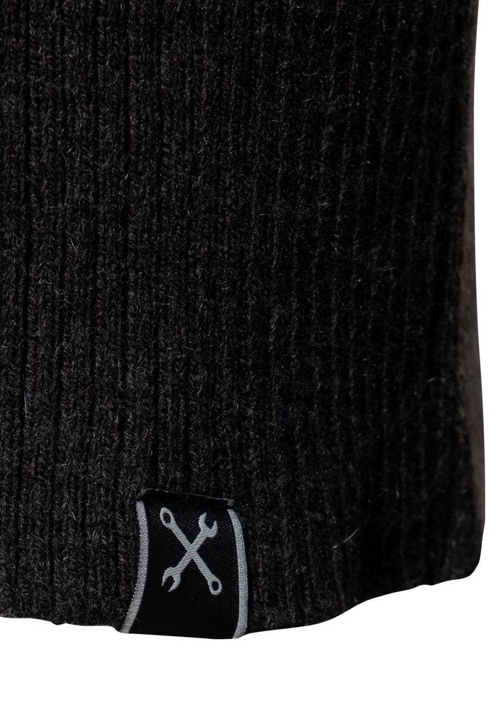 Queen Kerosin Strickpullover «KK Motor Crew» Meist gekauft