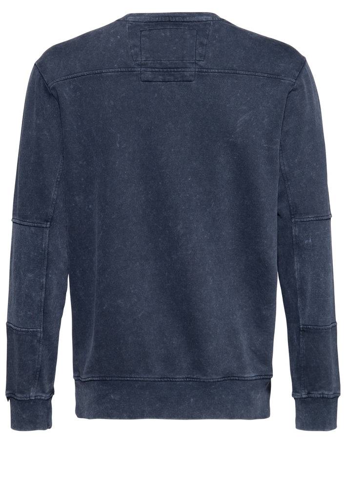 Queen Kerosin Pullover Acidwashed «Chopper Sun» Auslauf