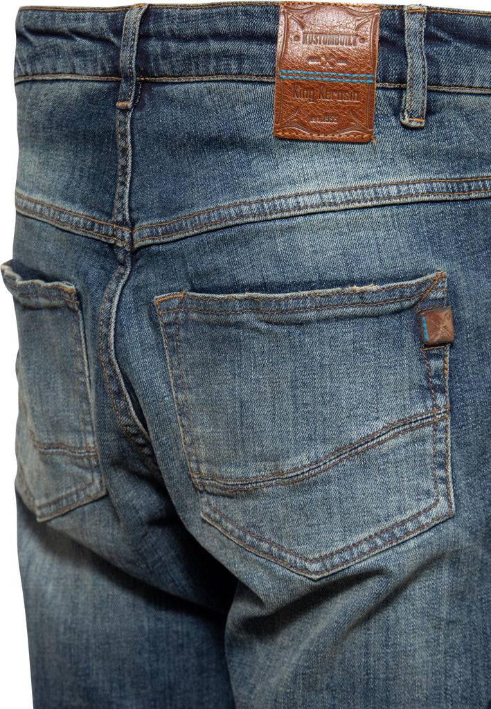 Queen Kerosin 5-Pocket Jeans «Robin Vintage Wash» Angebote