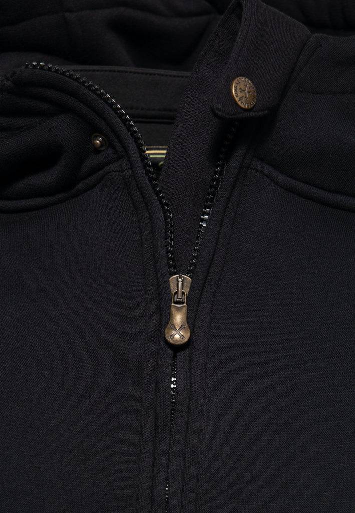 Queen Kerosin Outdoor Sweatjacke «K.K. Adventure Gear» Fabrikverkauf