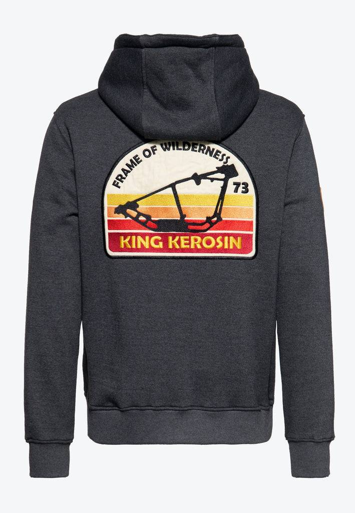 Queen Kerosin Outdoor Sweatjacke «K.K. Adventure Gear - Frame of Wilderness»