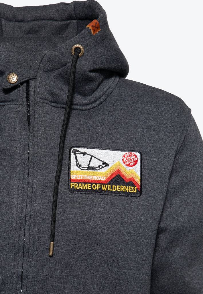 Queen Kerosin Outdoor Sweatjacke «K.K. Adventure Gear - Frame of Wilderness» Meist gekauft