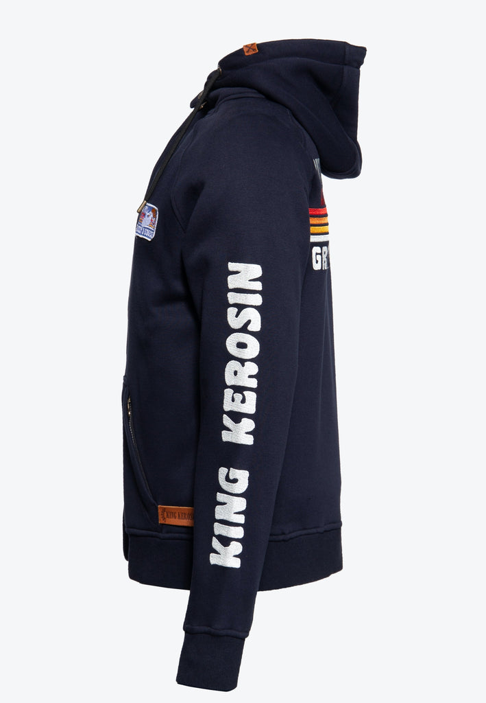Queen Kerosin Outdoor Sweatjacke «KK Adventure Gear - Ride Free» Online