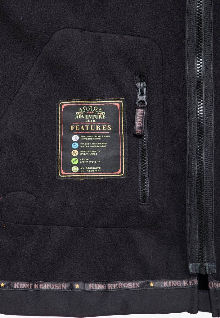 Queen Kerosin Outdoor Sweatjacke «KK Adventure Gear - Motor State California» Outlet