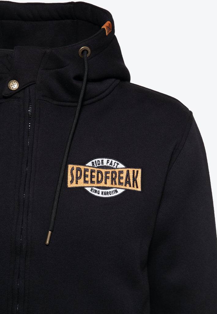 Queen Kerosin Outdoor Sweatjacke «K.K. Adventure Gear - Speedfreak» Top Angebot