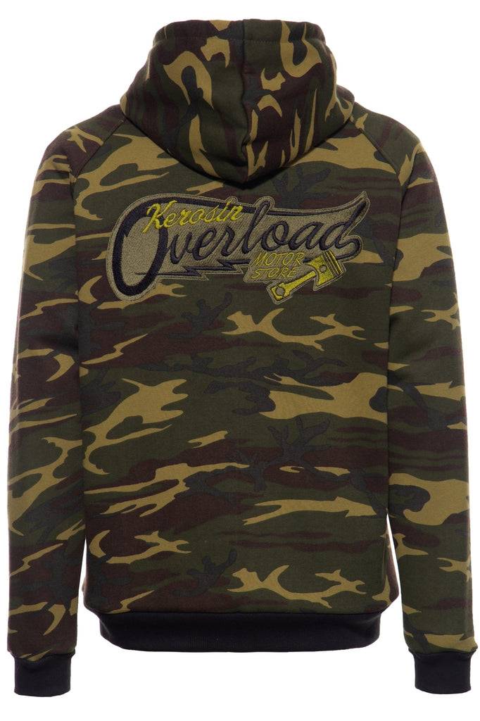 Queen Kerosin Sweatjacke mit separatem Softshell-Innenfutter «Kerosin Overload» Hotsell