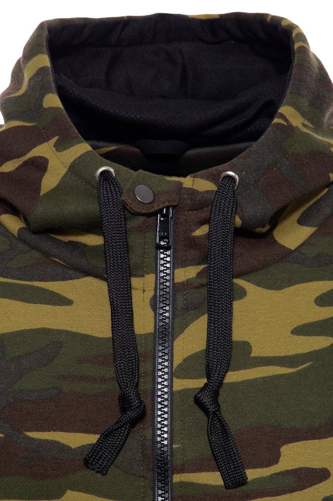 Queen Kerosin Sweatjacke mit separatem Softshell-Innenfutter «Kerosin Overload» Hotsell