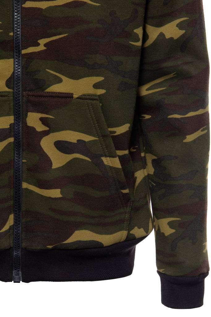 Queen Kerosin Sweatjacke mit separatem Softshell-Innenfutter «Kerosin Overload» Hotsell