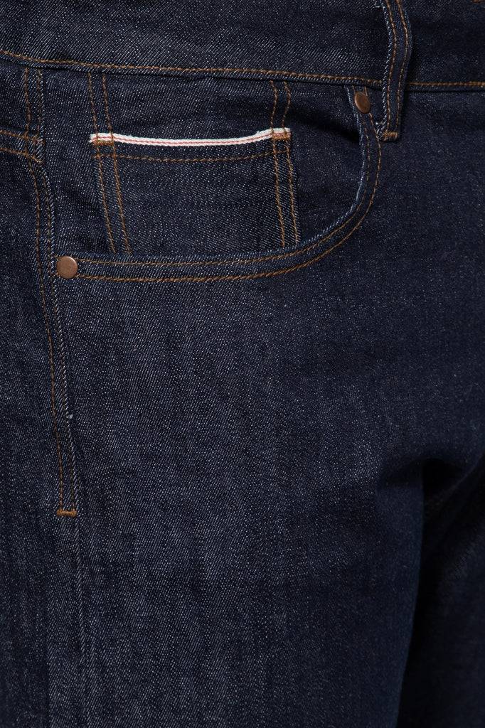 Queen Kerosin Selvedge Jeans mit Stretch «Robin Selvedge» im Angebot