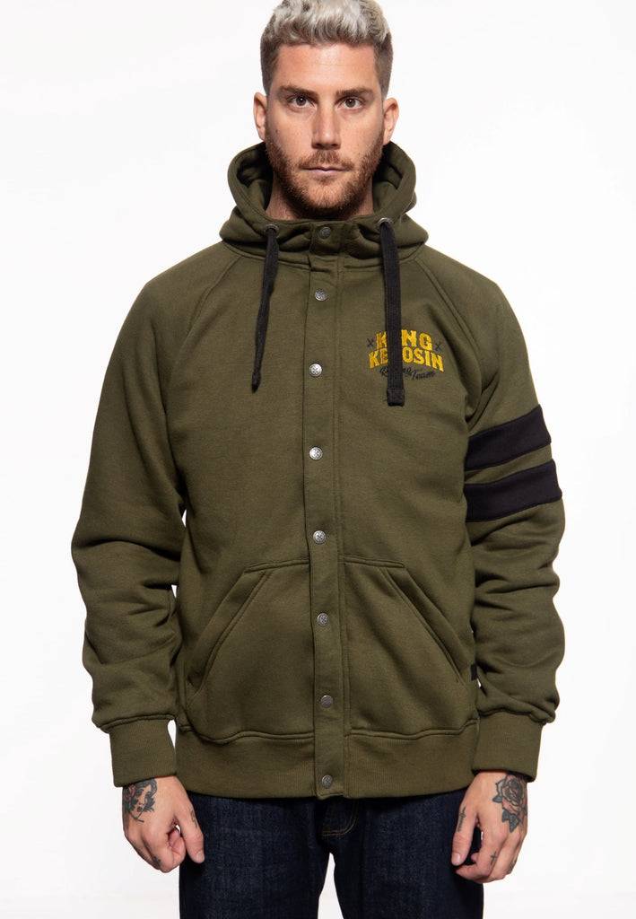 Queen Kerosin Sweatjacke mit Kapuze «Speedway Kings» Günstiger Verkauf