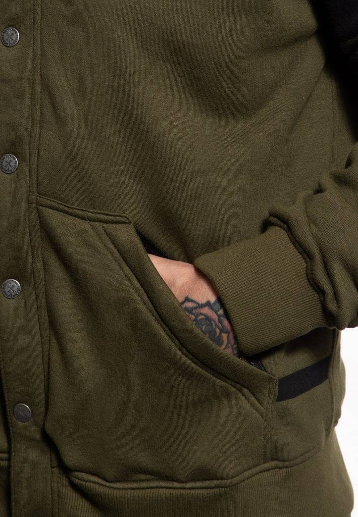 Queen Kerosin Sweatjacke mit Kapuze «Speedway Kings» Günstiger Verkauf