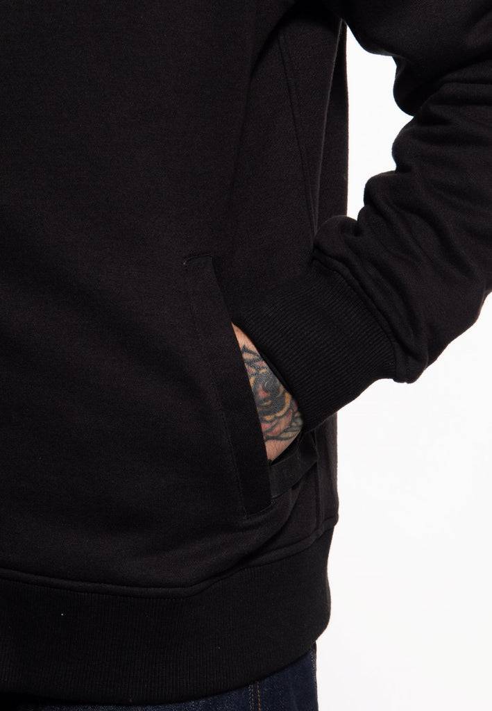 Queen Kerosin Sweatjacke mit Kapuze «Garage Built» Fabrikverkauf