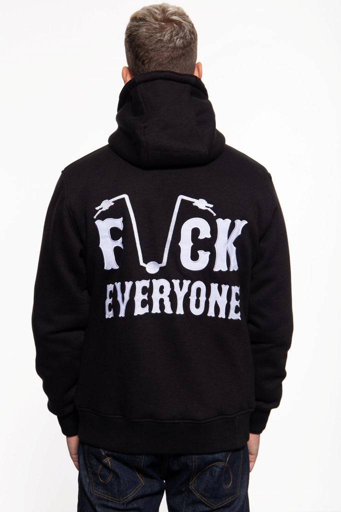 Queen Kerosin Sweatjacke «Fuck Everyone» Meist gekauft