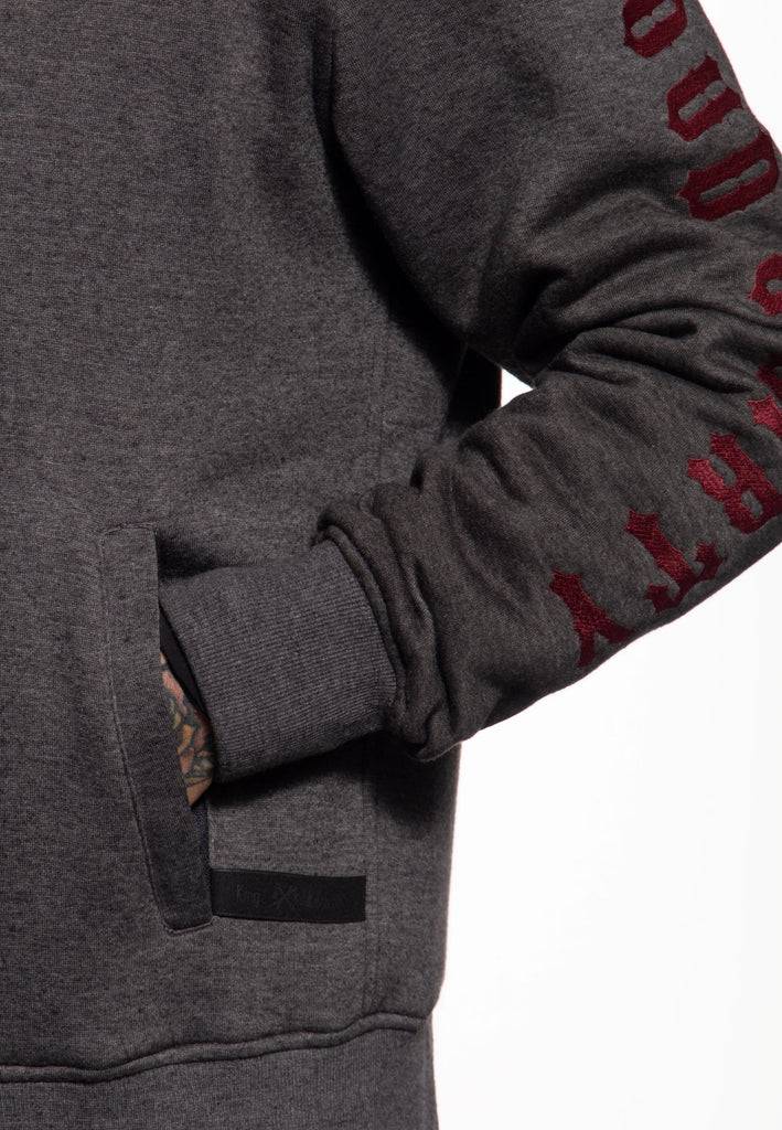Queen Kerosin Sweatjacke mit Kapuze «Loud and Dirty» Blitzverkäufe