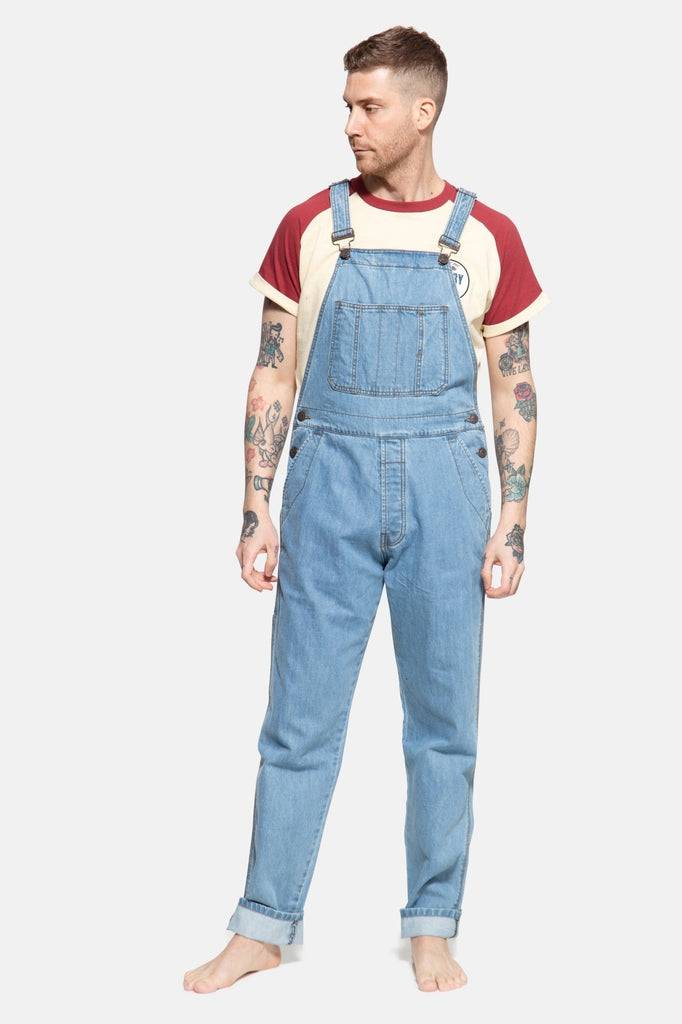 Queen Kerosin Latzhose im Workwear-Style