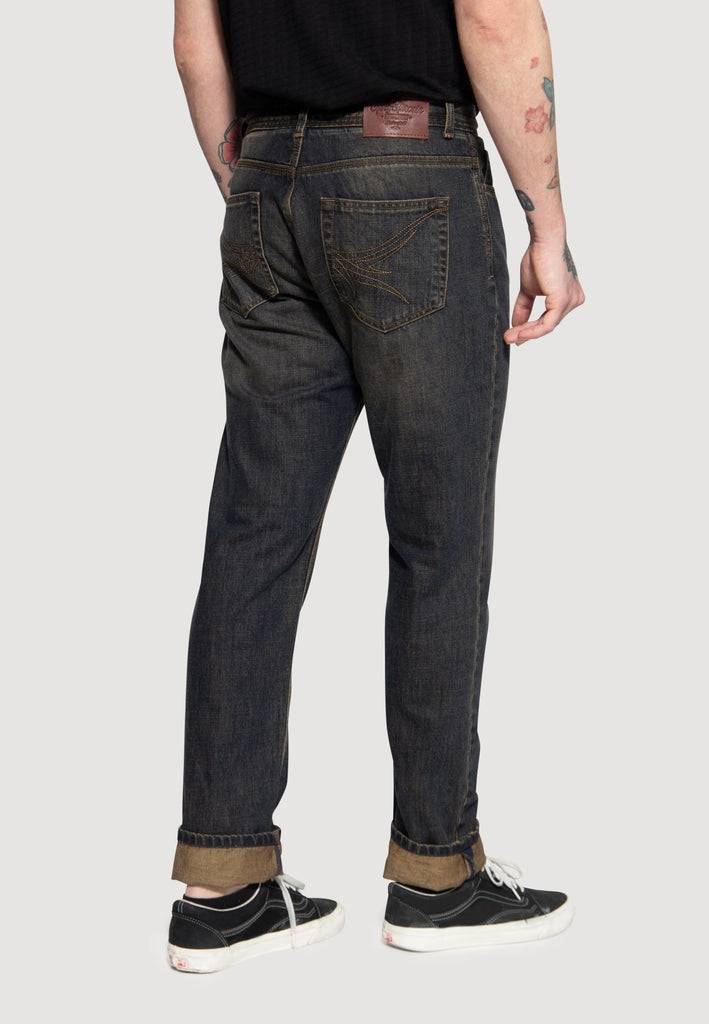 Queen Kerosin 5-Pocket Jeans Tint Wash «Scott» Angebote