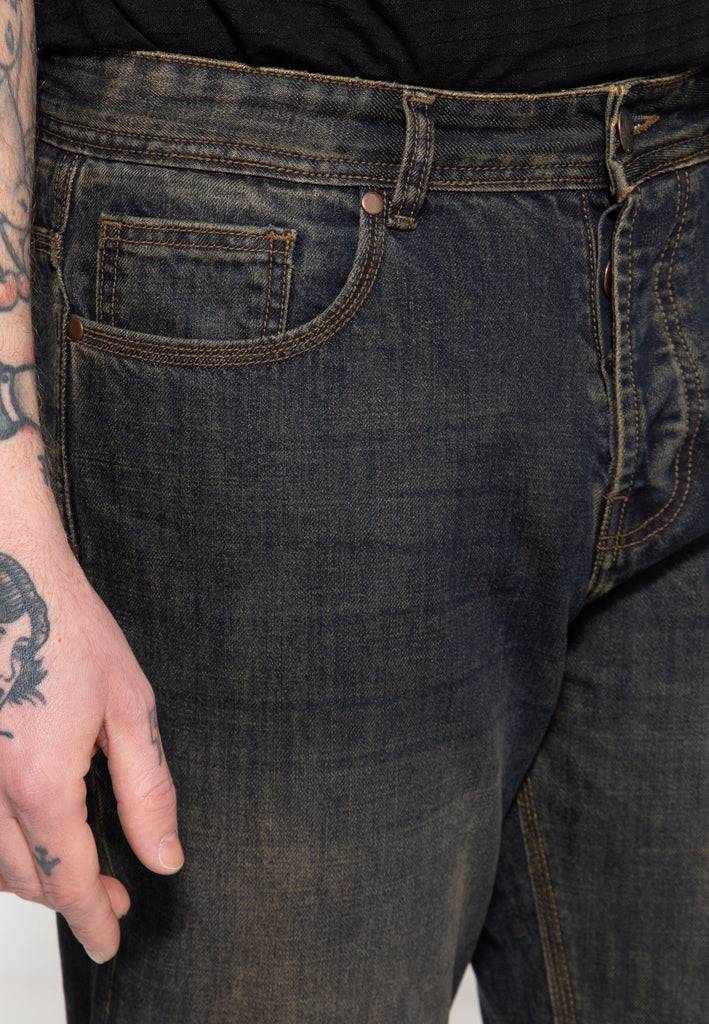 Queen Kerosin 5-Pocket Jeans Tint Wash «Scott» Angebote